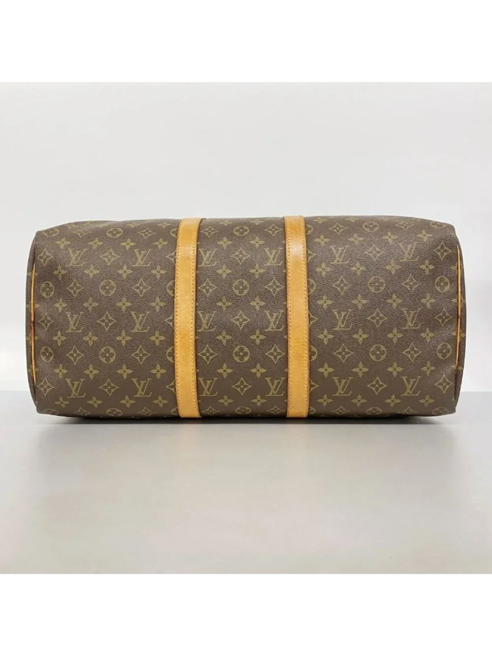 Louis Vuitton Boston Bag Monogram Keepall 50 Brown